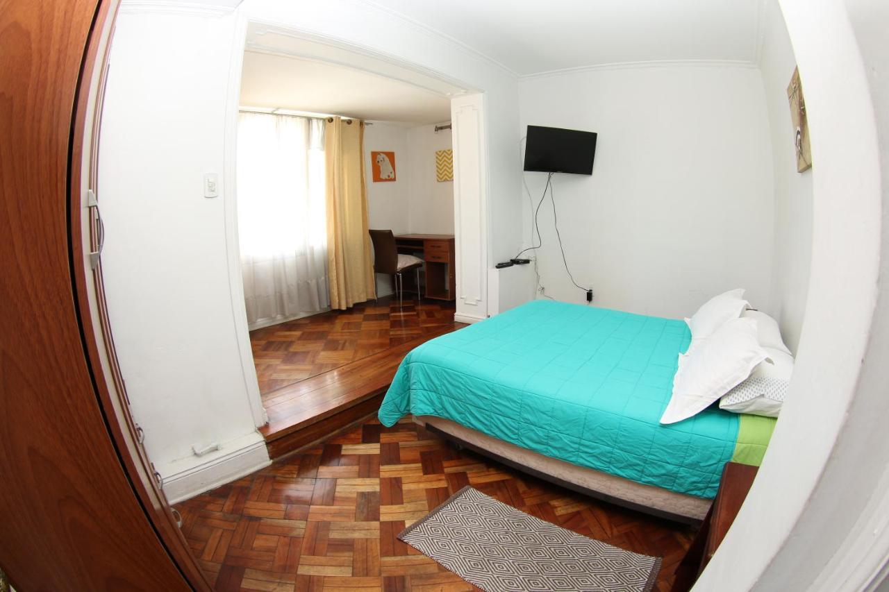 Hostal Del Cerro ซานติอาโก ภายนอก รูปภาพ