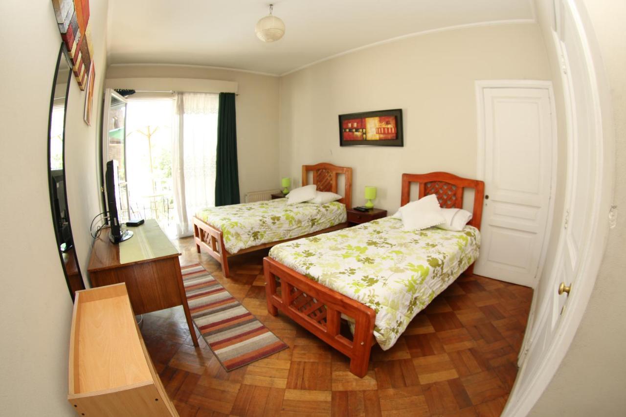 Hostal Del Cerro ซานติอาโก ภายนอก รูปภาพ